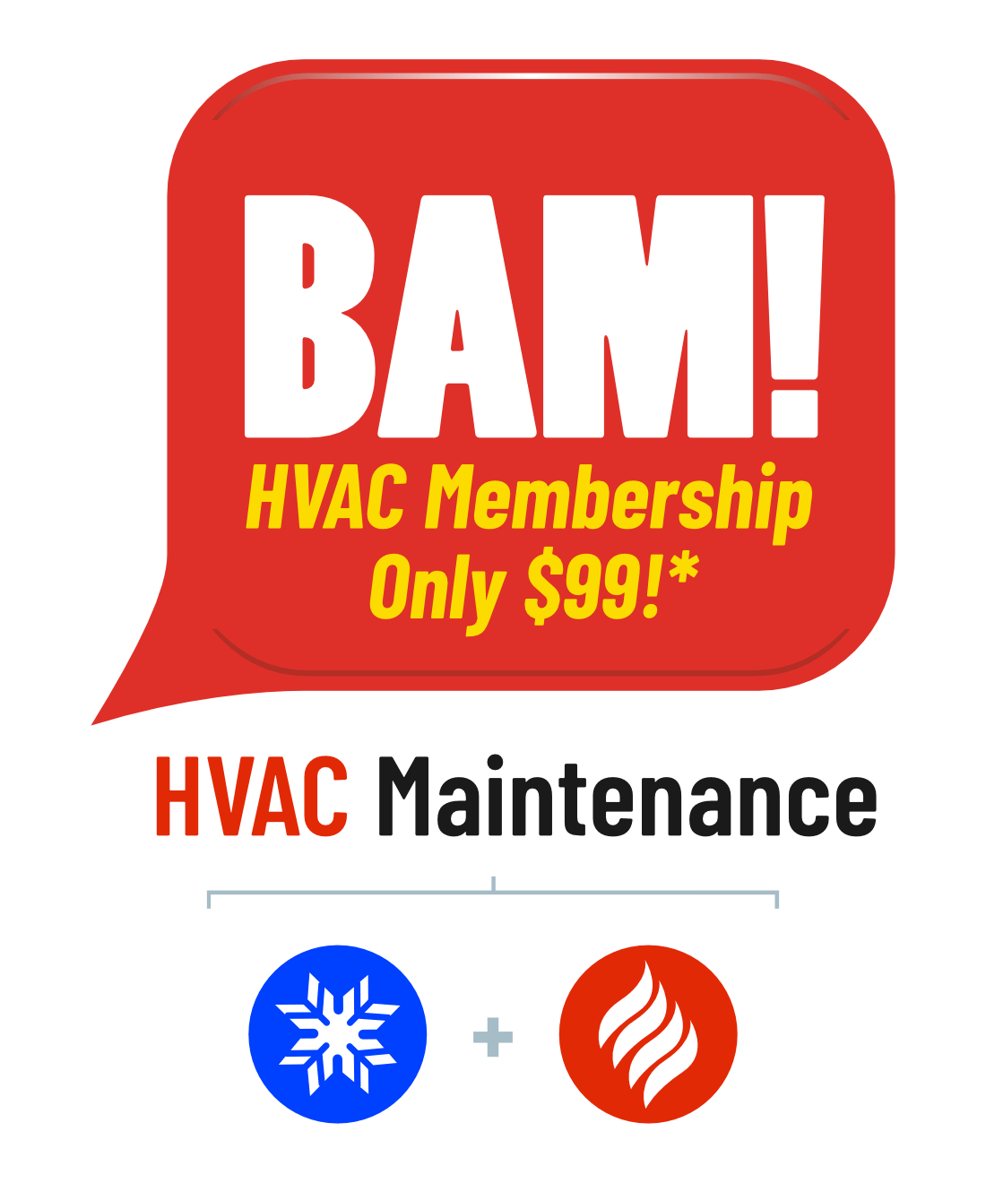 <span class="bundle-title">BAM</span><span class="bundle-price">$99.00 / $89.00<em><br />(Regular Price / Combo Price) <br />(per system)</em></span><span class="bundle-description">Includes 1 Heating and 1 Cooling inspection. Per year, <strong>per system.</strong></span><span class="bundle-btn hidden-xs">Click to Add »</span><span class="bundle-btn visible-xs">Tap to Add »</span>