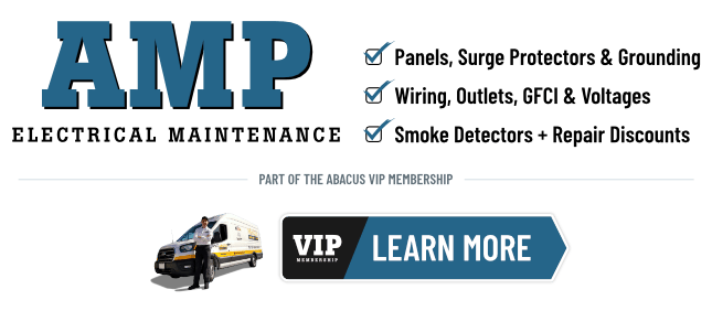 AMP Electrical Maintenance - Part of Abacus VIP Membership